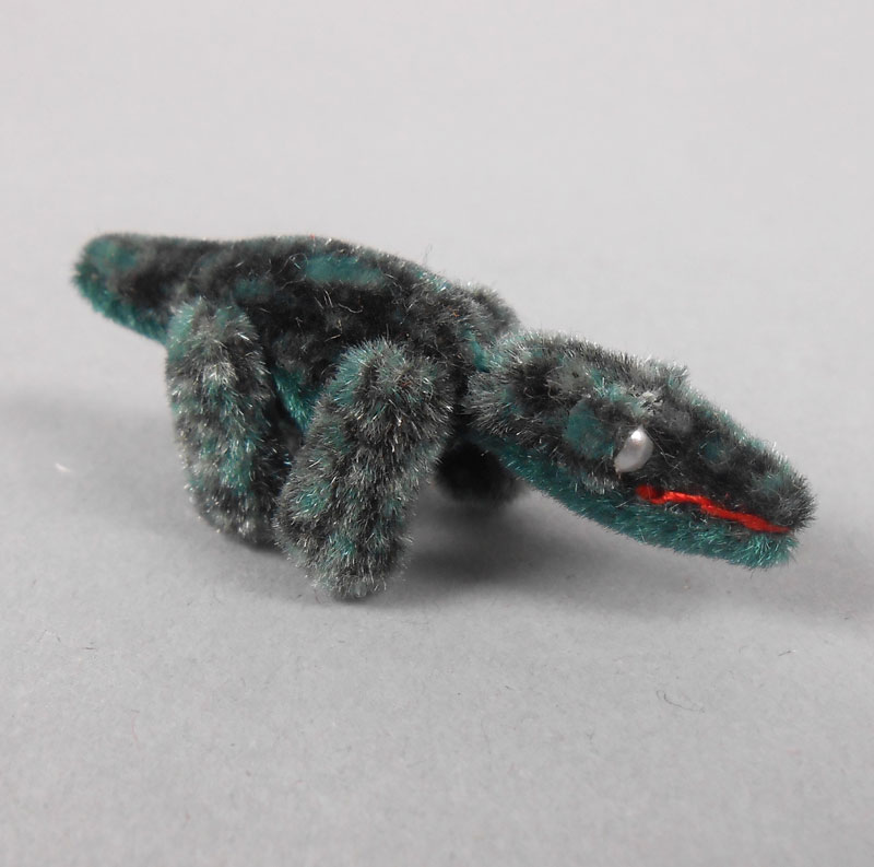 Green and Black Alligator